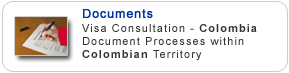 Documents - Visa Consultation for Colombia - Document Processes within Colombian Territory