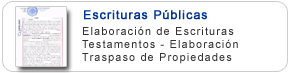 Escrituras Publicas