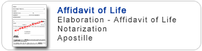 Affidavit of Life - Pension Claims